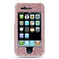 thumbnail image 2 of Apple iPhone 3G/3GS Case, by DreamWireless Bear Rhinestone Diamond Bling Hard Snap-in Case Cover For Apple iPhone 3G/3GS, Pink/White, 2 of 3