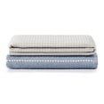 thumbnail image 3 of Better Homes & Gardens Blue Silver Waffle Kitchen Towel Set, 2-Pack, 3 of 5