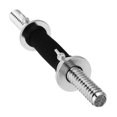 thumbnail image 3 of OUNONA Steel Rubber Coated Dumbbell Grip Rod 1Set for Unilateral Limb Workout, 3 of 7