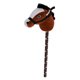 thumbnail image 5 of Caballo De Palo De Peluche, Ojos Realistas Con Pilas, Juguete De Caballo De Palo De Peluche, Sonidos De Galope Para Niños, 5 of 7
