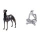 thumbnail image 1 of Escultura De Resina De Perro Para Sala De Estar, Hotel, Centro De Mesa Navideño Con Estatua De Pensador Abstracto, Decoración Para Estantería De Oficina, 1 of 8