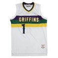 thumbnail image 1 of Zion Williamson Men's Headgear Classics Premium Embroidered Spartanburg Day School Griffins High School Basketball Jersey (X-Large, New Orleans Pelicans Theme), 1 of 2