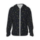 thumbnail image 1 of Fotbe Constellation Chaqueta con Protección Solar UPF 50+ para Hombre y Mujer, Camisa con Capucha y Bolsillos-X-Large, 1 of 7