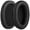 Black protein leathe, variant on Yammee 1Pair Ear Pads For Kingston KHX-HSCP Hyperx Cloud II 2 Headphones Elastic Foam Earpads Ear Pads Sponge Cushion Replace