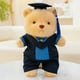thumbnail image 4 of Student Graduation Souvenirs Toys Bachelor's And Doctoral Degrees Bear Doll As Graduation Gift For Classmates, 4 of 6