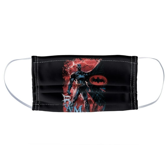 Batman Gotham Reign 1-Ply Reusable Face Mask Covering, Unisex