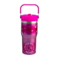 thumbnail image 3 of Termo Doble Pared Con Asa Superior Personajes Animados, Diseño Barbie “Limited Edition”, Termo con Popote Plegable e Interior de Plástico, Capacidad 650ml, Rosa, 3 of 5