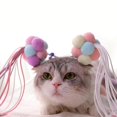 thumbnail image 1 of Hh Pet Cat Toy Soft Colorful Kitten Funny Playing Interactive Christmas Toys, 1 of 4