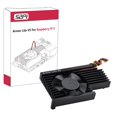 thumbnail image 1 of Cooler GeeekPi Armor Lite V5 de aluminio para Raspberry Pi 5, 1 of 9