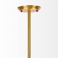 thumbnail image 3 of Mercana Desousa II 33.9"Lx8.8"Wx28"H Brass Metal Multi-Arm 3 Light Chandelier, 3 of 7