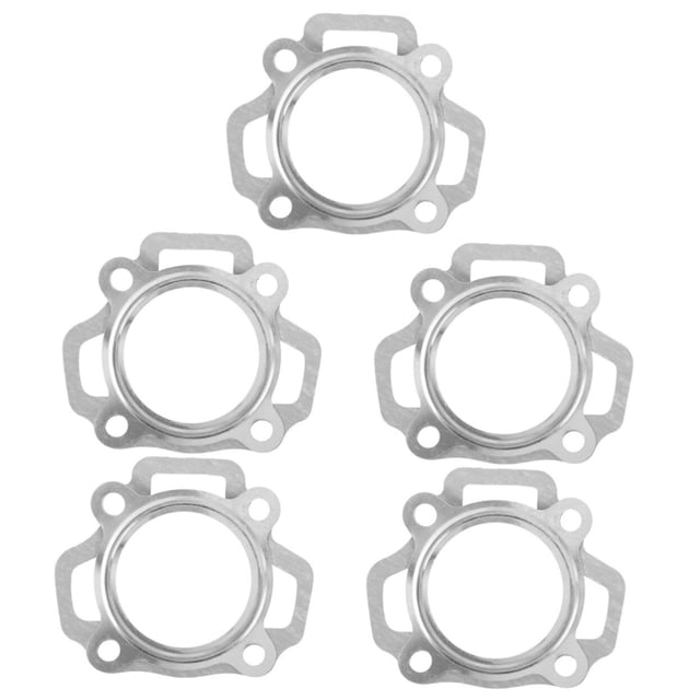 5 Paires de Joints de Cylindre de Papier Cylindre Base de Cylindre Joints de Cylindre et Base Joint de Cylindre et Base Rondelles Joint de Base de Cylindre Métal Argent