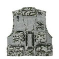 thumbnail image 1 of Men Mesh Photography Vest Multi-pocket Portable Breathable Safety Waistcoat, 1 of 5