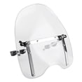 thumbnail image 1 of Parabrisas universal para motocicleta, de 22 a 25 mm, apto para montaje en manillar de Honda, transparente, 1 of 11