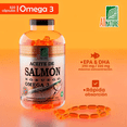 thumbnail image 4 of All Nature Aceite de Salmón Noruego 3 frascos de 320 caps, 4 of 5