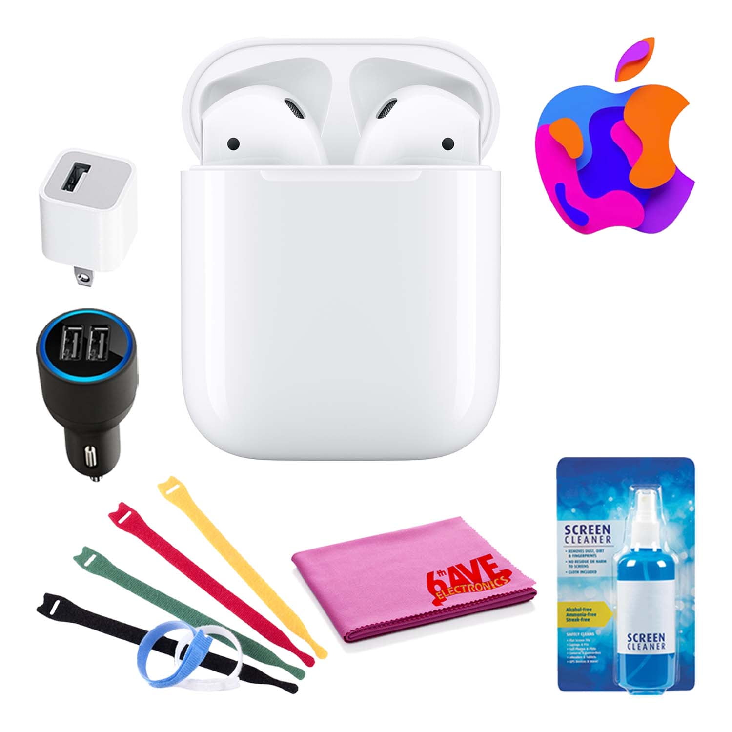 Apple - Apple AirPods 第2世代 with Charging Case Apple AirPods 2nd Generation with Standard Lightning