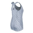 thumbnail image 3 of Women's New Era Navy Houston Astros Space Dye Keyhole Back Tank Top, 3 of 5