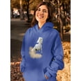 thumbnail image 2 of Running Horse Hoodie Women -SPIdeals Designs, Female x-Large, 2 of 4