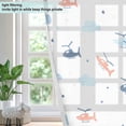 thumbnail image 4 of Yayeee Window Curtains Light Filtering 63"x42" Grommet Panel Pair Home Living Room Decor, Airplay Pattern, 4 of 7