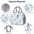 thumbnail image 4 of Lunch Bag Lunch Box for Women Reusable Insulated Lunch Bags,Water-Resistant Sea Turtle Cooler Lunch Tote Bag, Large Capacity for Work Travel Picnic, 4 of 6