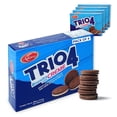 thumbnail image 1 of Adoro Trio 4 - Chocolate and Vanilla Cream Sandwich Biscuits 336g - Pack of 4, 1 of 3
