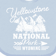thumbnail image 4 of Inktastic Wyoming Yellowstone National Park Boys or Girls Baby Bib, 4 of 4