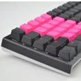 thumbnail image 3 of Ensemble de 18 touches en caoutchouc Tai-Hao Texture Diamant Compatible avec Cherry MX et Claviers Mécaniques Comprend Outil d’Extraction, Rose Neon, 3 of 3