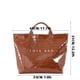 thumbnail image 2 of Bolsa de mensajero tipo lonchera para mujer, impermeable, resistente a desgarros, de gran capacidad, para viajes, preparación de comidas, lonchera, bento, contenedores de almacenamiento., 2 of 6