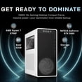 thumbnail image 3 of HP Omen 16L Gaming Desktop, AMD Ryzen 7 8700F, NVIDIA GeForce RTX 5060 8GB GDDR7, 32GB DDR5, 2TB Storage (1TB SSD+1TB Docking Station Set), Keyboard & Mouse, Win 11 Pro, White, 3 of 9