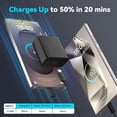 thumbnail image 3 of TYPPKMM 45W Super Fast Charger Kit, USB-C Wall Charger & 6FT Cable for Samsung Galaxy S26/S25 Series, 3 of 7