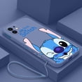 thumbnail image 1 of Disney Stitch-funda de silicona con cordón para teléfono móvil, carcasa para iPhone 15, 14, 13, 12, 11 Pro Max, Mini, X, XR, XS MAX, SE20, 8, 7 Plus, 6, 6S Plus, 1 of 4
