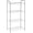 Storage Shelf, variant on 3 Piece Storage Wire Stackable Cube Set Easy Assemble White for Closet/Bookshelf/Toys Multi-Use Home Organizer
