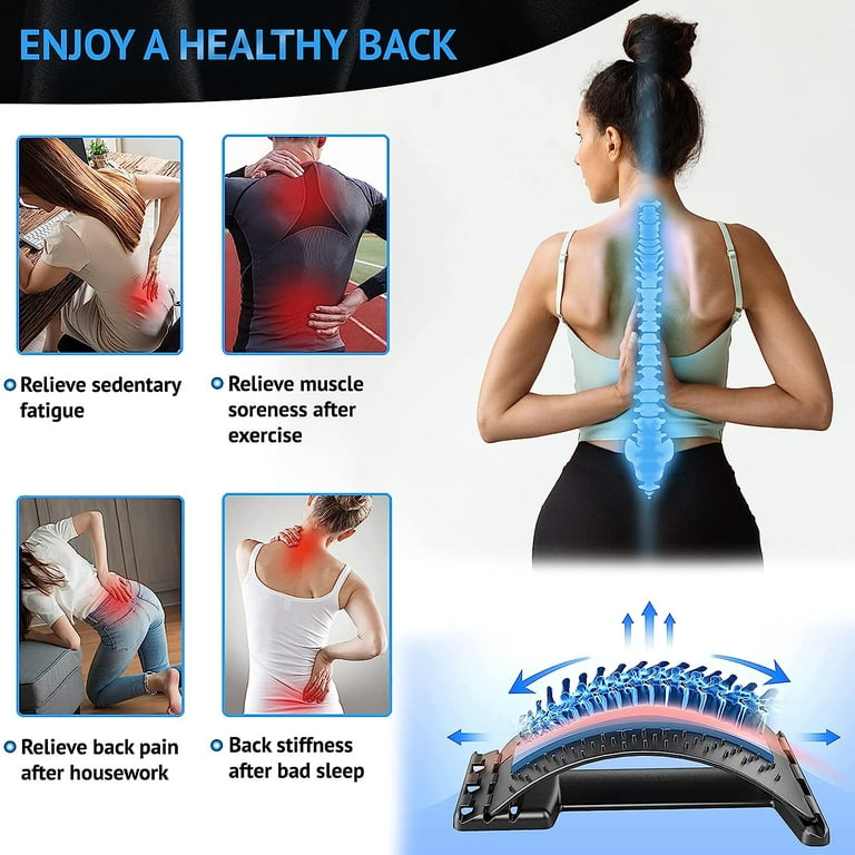 Lower Back Pain Relief Device Back Cracker Posture Corrector