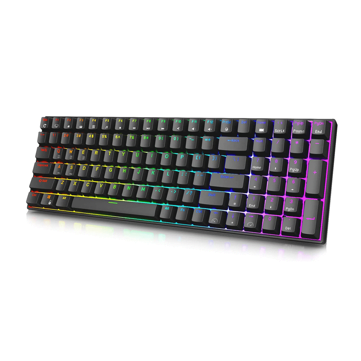 Wireless Mechanical Gaming Keyboard with Triple Mode Kuwait Ubuy