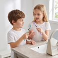 thumbnail image 6 of Soft Bristle Toothbrush Set 4 Pack, Silicone Handle Manual Toothbrushes for Deep Cleaning and Gum Care, Ergonomic Nonslip Grip Toothbrush with Fine Soft Bristles for Family and Travel Oral Care, 6 of 6