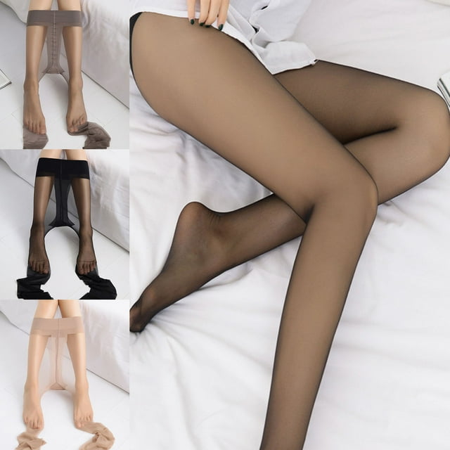 Collants Invisibles Extensibles de Base à Entrejambe en T Ultrafins Sans Coutures Transparents pour la Maison