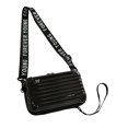 thumbnail image 2 of Bolsas cruzadas, bolsa de cosméticos de cubierta dura, bolso de viaje, bolso de mano portátil, mini bolsa de maleta para en bicicleta, acampar, negro Sunnimix Bolsos cruzados, 2 of 8