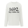 thumbnail image 4 of Dyegold Sweatshirt Womens Teen Girls Cute Graphic Crew Neck Tunics Crew Neck Sweatshirts Women Fall Sweatshirt Fleece Winter Oversized ​Halloween ​Tunics ​Weekly Deals, 4 of 5