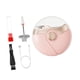 thumbnail image 4 of Cortauñas eléctrico portátil de bolsillo 3 en 1, herramienta compacta para uñas, dos velocidades. Rosa, 4 of 9