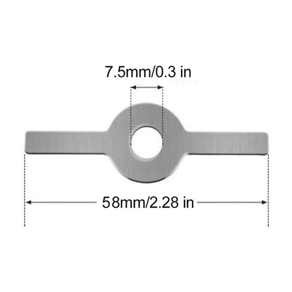 Stainless Steel Grinder Disc Grinder Plate Grinder Blade Professional Replacement Accessory for Grinder
