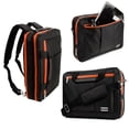 thumbnail image 1 of Water Resistant Protective Expandable Laptop Backpack Shoulder Messenger Cover for MacBook Pro A1990, A1707, MSI Prestige 15, 1 of 9