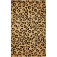 thumbnail image 1 of Unique Loom Tapis Design Wildlife Léopard 3' 3 x 5' 3 Rectangle Marron Clair/noir, 1 of 1