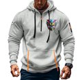 thumbnail image 1 of Sudadera con capucha para hombre, jersey estampado, sudadera deportiva de manga larga, blusa para hombre, blusa de poliéster, 1 of 3