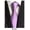 B194, variant on Sophisticated Men's Classic Formal Tie 1-Pack, Featuring Premium Silk Polyester Blend with Detailed Woven Jacquard Stripe Pattern for Business and Professional Attire