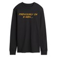 thumbnail image 2 of X-Men - Previously on X-Men Long Sleeve Graphic T-Shirt, 2 of 4