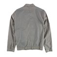 thumbnail image 2 of Perry Ellis Mens Nylon Bomber Jacket, Grey, X-Large, 2 of 2