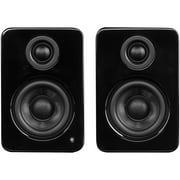 Kanto Living YU2 Powered Desktop Speakers, Gloss Black