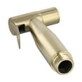 thumbnail image 2 of Handheld Bidet Sprayer Set Stainless Steel Spray Gun Shower Handheld Golden Toilet Bidet Faucet Sprayer Shower Nozzle Single Bidet Smile Home, 2 of 9