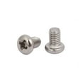 thumbnail image 2 of Unique Bargains M4 x 6mm 304 Stainless Steel Round Head Machine Screws Bolt (100-pack), 2 of 3