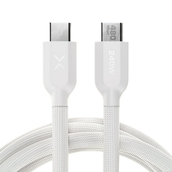 XGrid XC1: 240W USB-C to USB-C Cable – 3ft Fast Charging, USB-IF Certified, 480Mbps, UltraFlex Durable Design