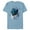 Ocean Blue, variant on Disney Villains Ursula Infamous Illustrated - Short Sleeve Blended T-Shirt for Adults - Customized-Ocean Blue